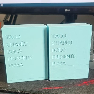 Hộp đựng bài - Taco, Mèo, Dê, Phô mai, Pizza