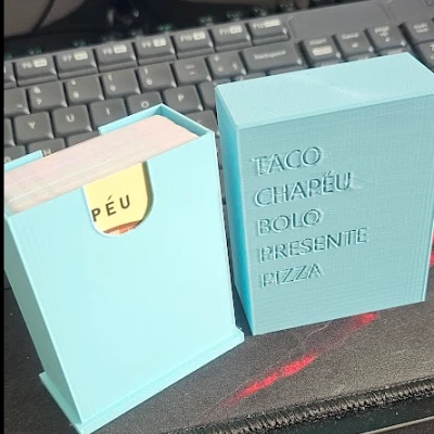 Hộp đựng bài - Taco, Mèo, Dê, Phô mai, Pizza