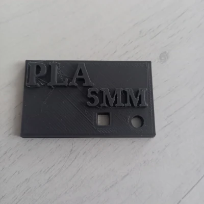 Mẫu test kiểm tra độ chính xác máy in 3D