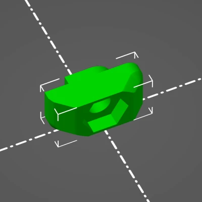 Đai ốc T cho thanh nhôm 3030, dùng cho đai ốc M4