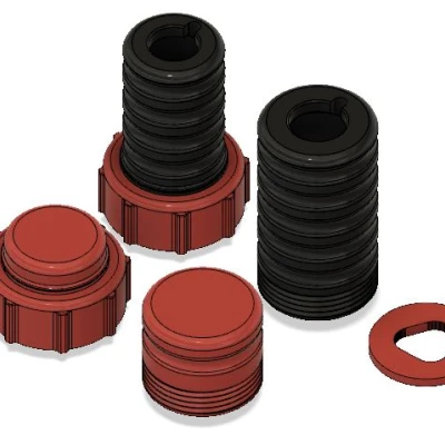 MTW-60 Nhựa In 3D - Nút Bịt Bảo Vệ Cho Đầu Nối Chống Nước MT-60
