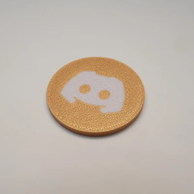 Đồng Xu Logo Discord Đa Sắc Màu