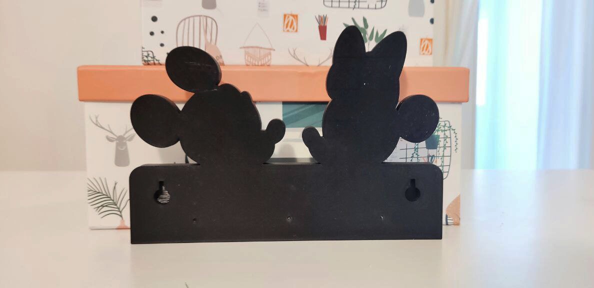 Móc khóa hình chuột Mickey nhiều màu