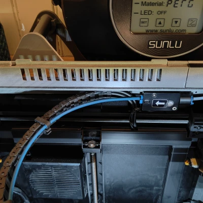 Khóa cho bộ Nâng Nắp Kính NorcoT Creality K1 Max (có Khe Thông Gió Trượt)