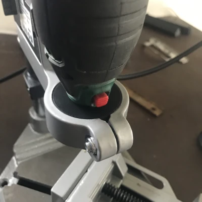 Phụ kiện gắn máy phay vào chân đế máy khoan