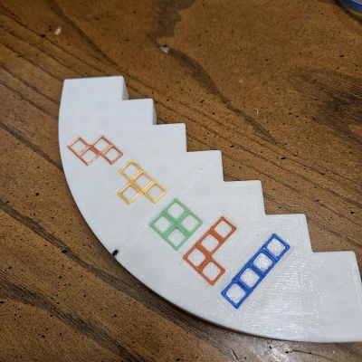 Con lăn Stoli có rãnh lớn hơn và đường giữa