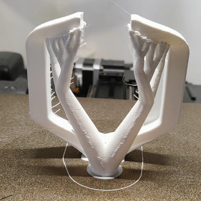 CHỈNH SỬA - Ống dẫn quạt làm mát Ender 3 S1 - cho quạt 5015 - nhìn rõ lớp đầu tiên