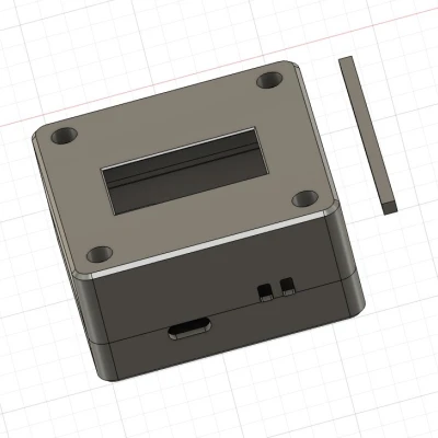 Vỏ Case cho Bo Mạch OpenDTU Fusion có Màn Hình OLED 1,54"