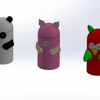 Đồ Chơi Ngón Tay Hình Con Vật