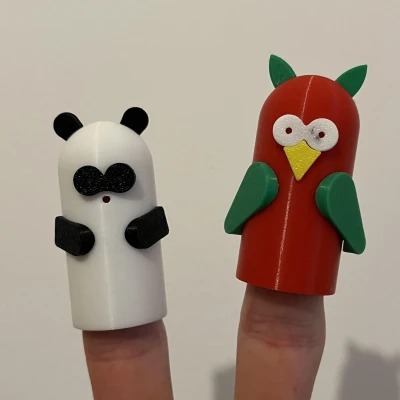 Đồ Chơi Ngón Tay Hình Con Vật