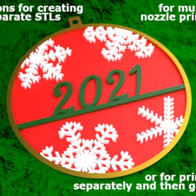 Trang trí Giáng sinh Tùy chỉnh - Trang trí Tên Bông tuyết