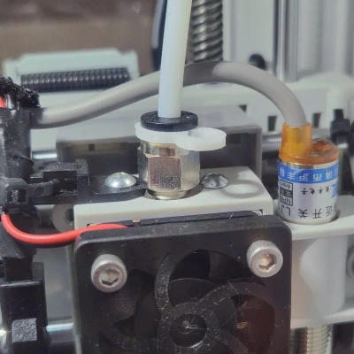 Kẹp Ống Bowden cho Weedo Tina2, dễ uốn cong