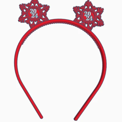 Vòng Cổ Tuyết 2024 - Mẫu In 3D Độc Đáo