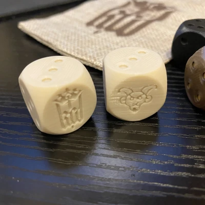 Bộ xúc xắc Farkle Kingdom Come Deliverance