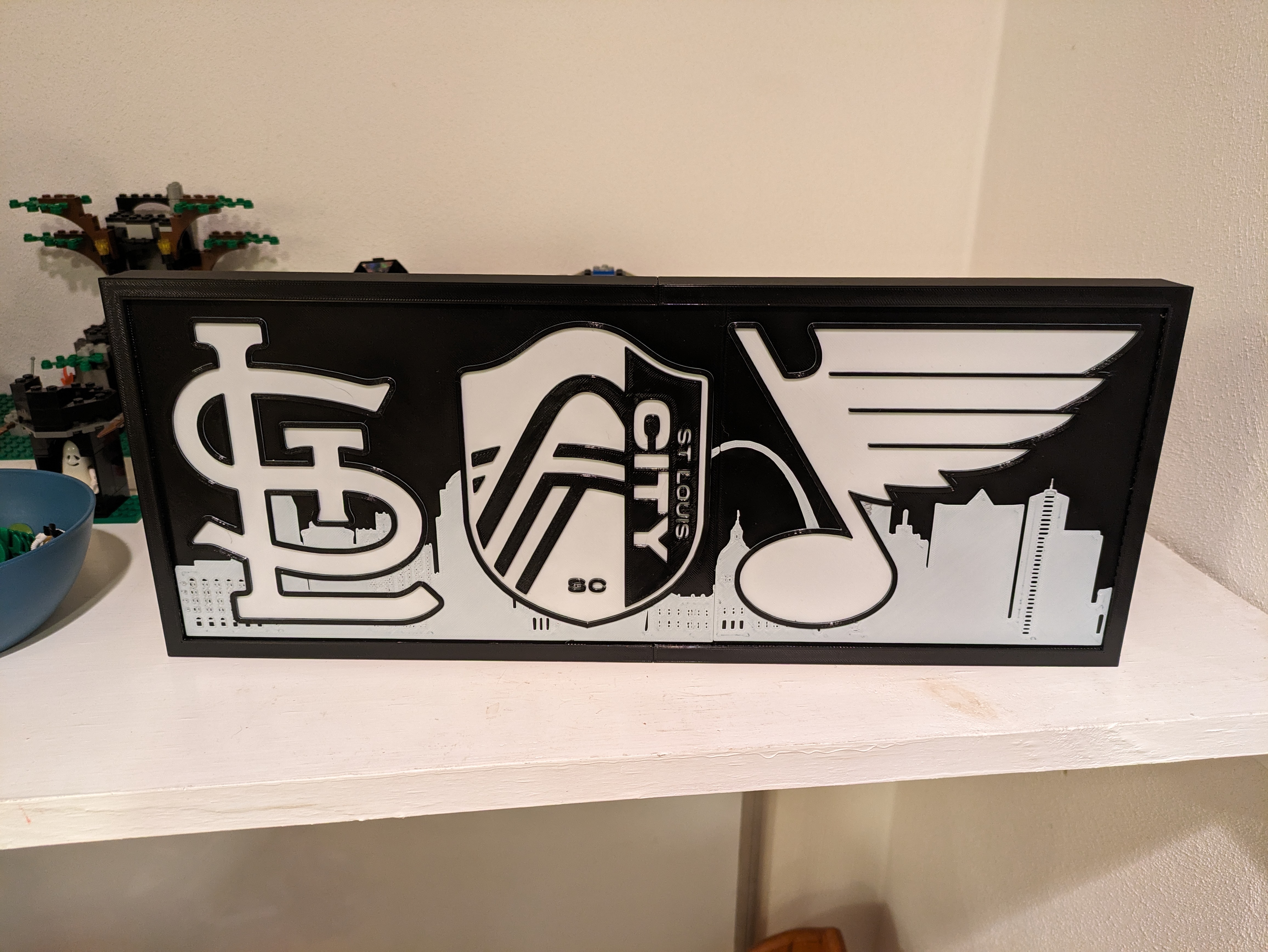 Biển Thể Thao St. Louis Có Đèn LED Nền