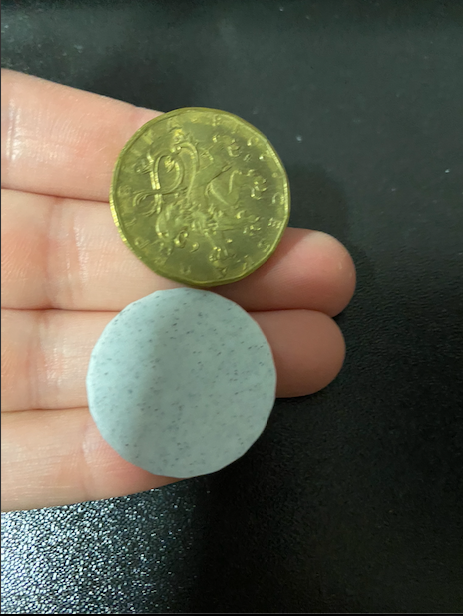 Token "žeton-20kč" - Bản sao đồng 20 korun