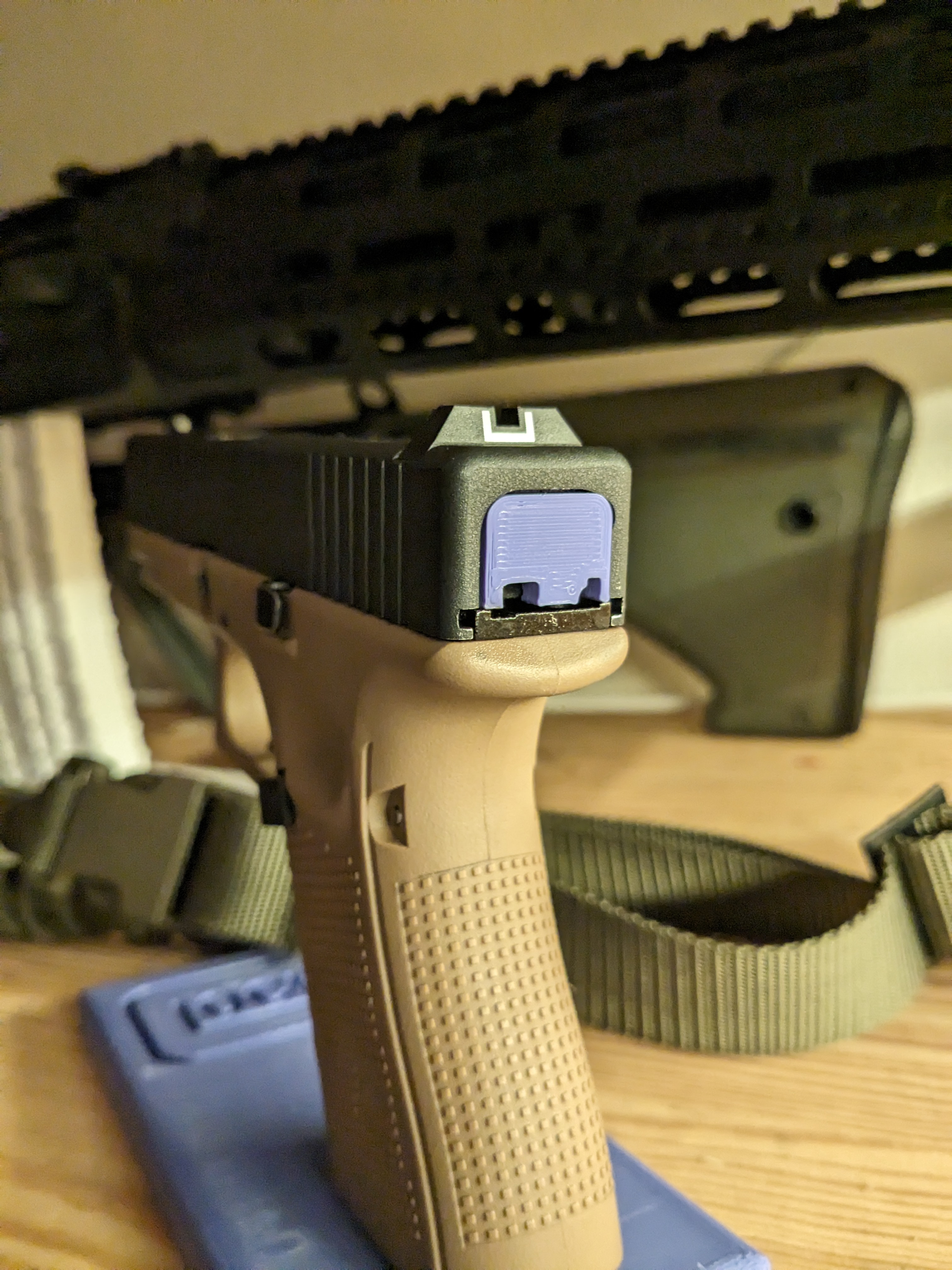 WE Glock slide backplate