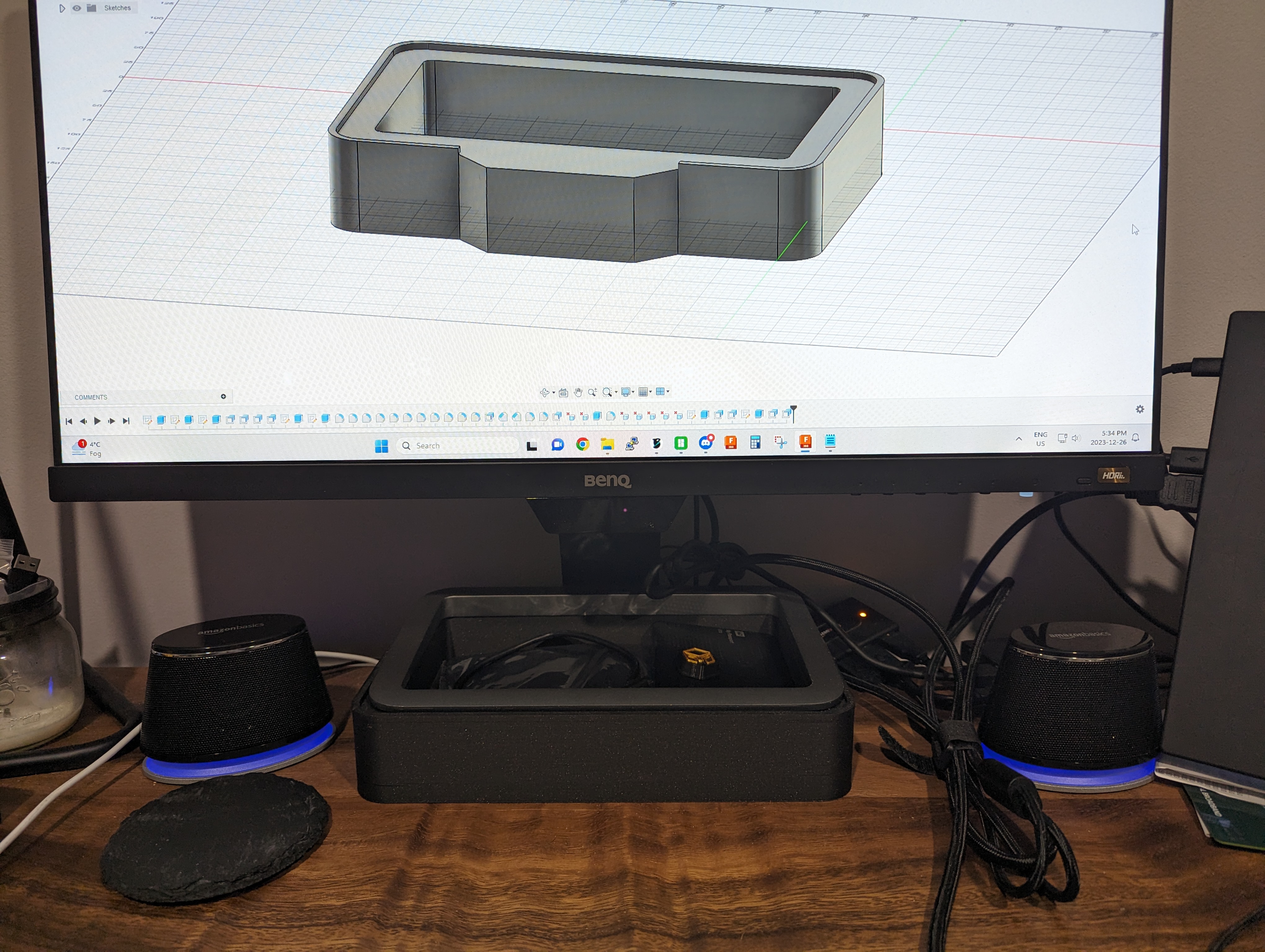 Chân đế màn hình BenQ EW2780 - Nâng cao 45mm