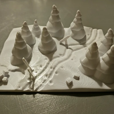 Phong cảnh mùa đông Giáng Sinh phần 1/4