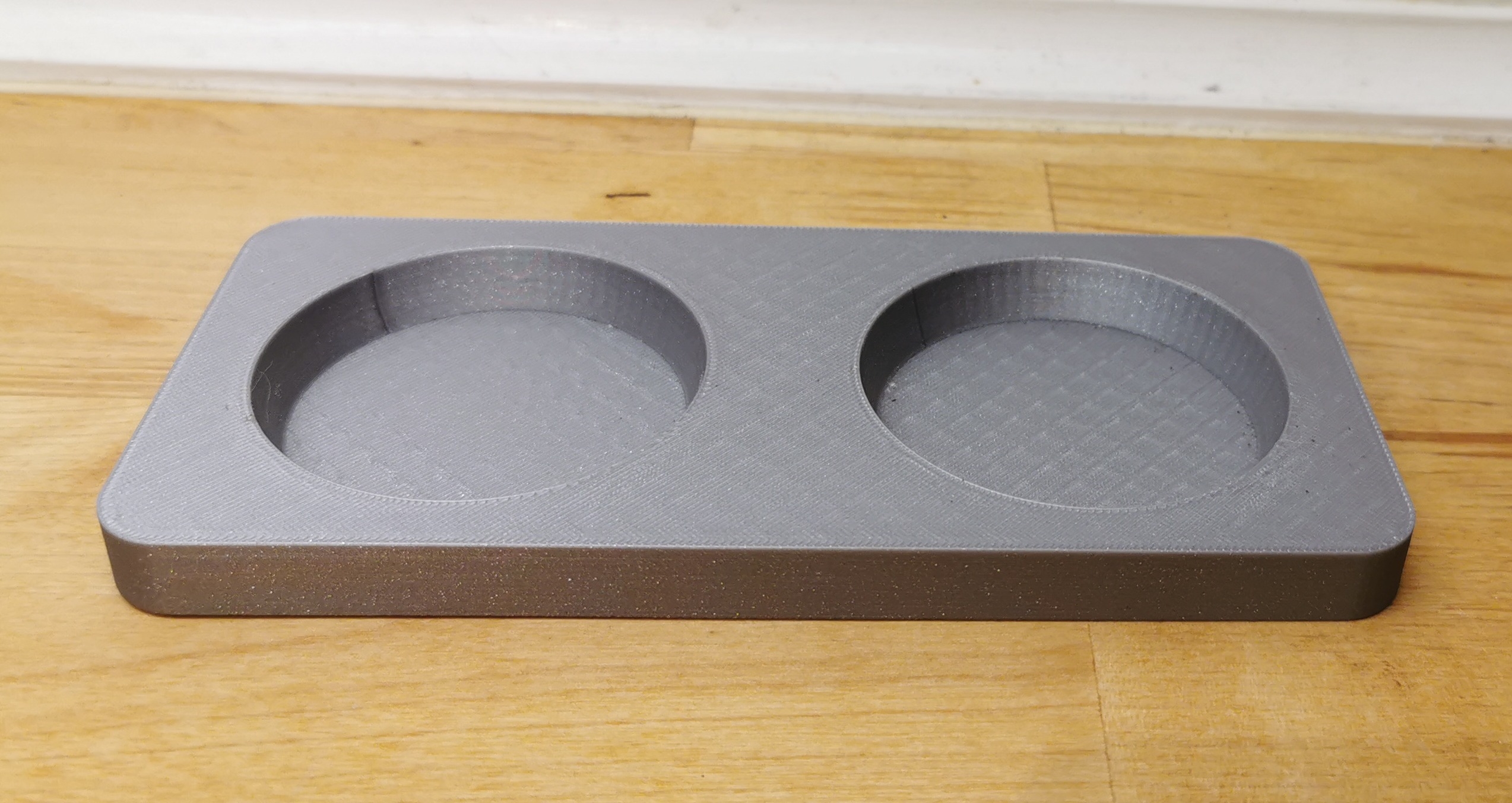 Khay Đựng Máy Xay Muối Tiêu Phong Cách Weber Style