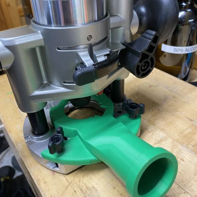 Cổng Hút Bụi Cho Máy Phay Makita