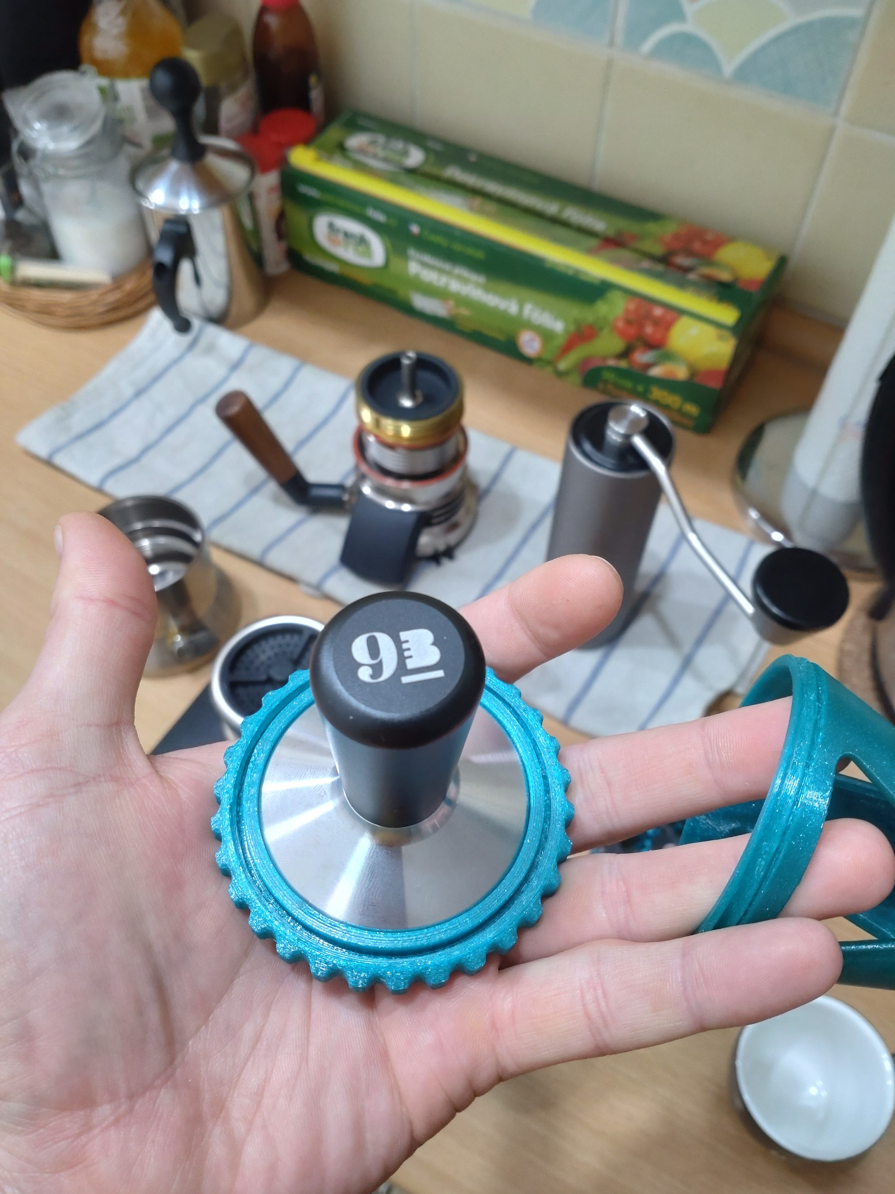 Nắp Che 9Barista Tamper