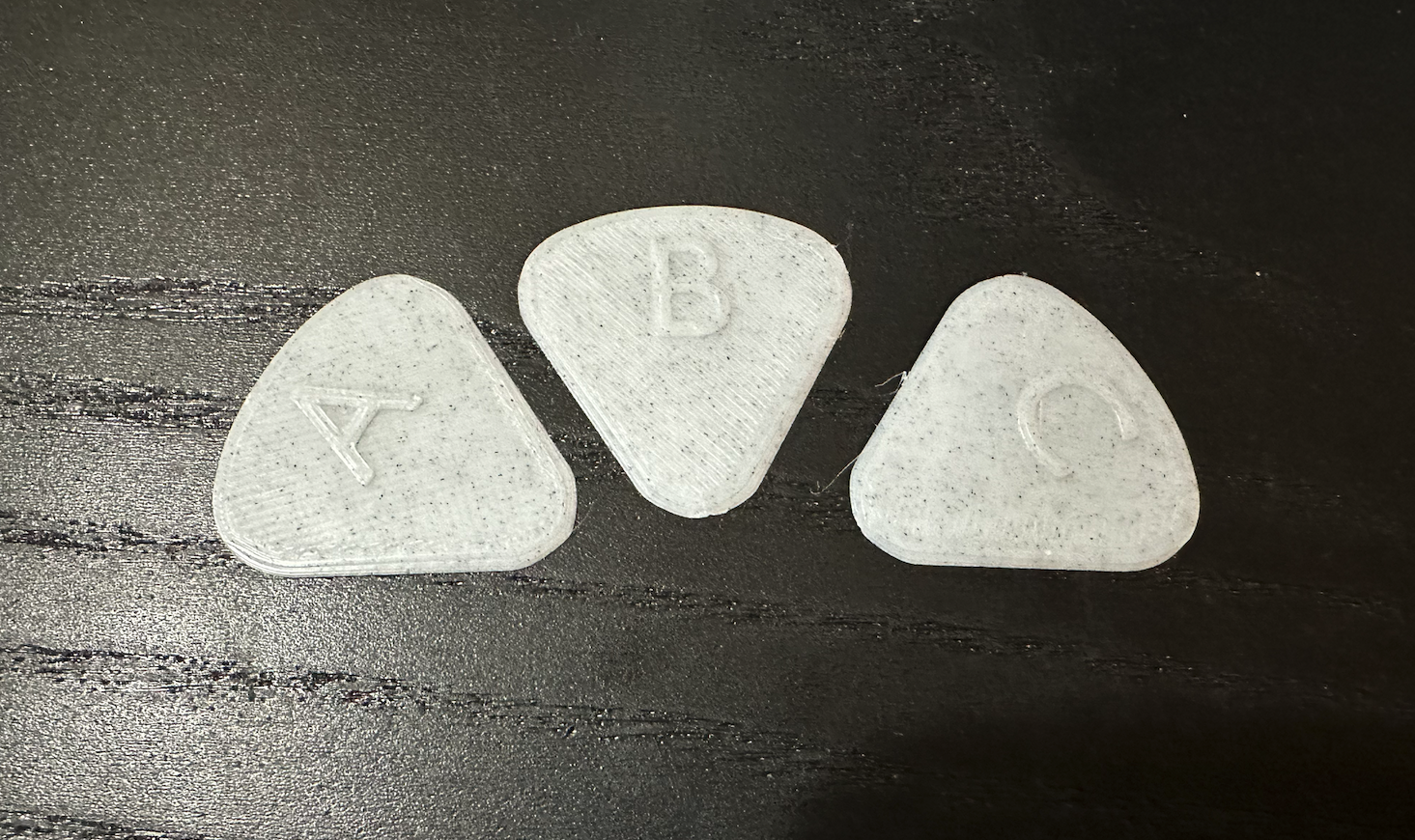 Pick Đàn Guitar In Chữ Cái Theo Tên