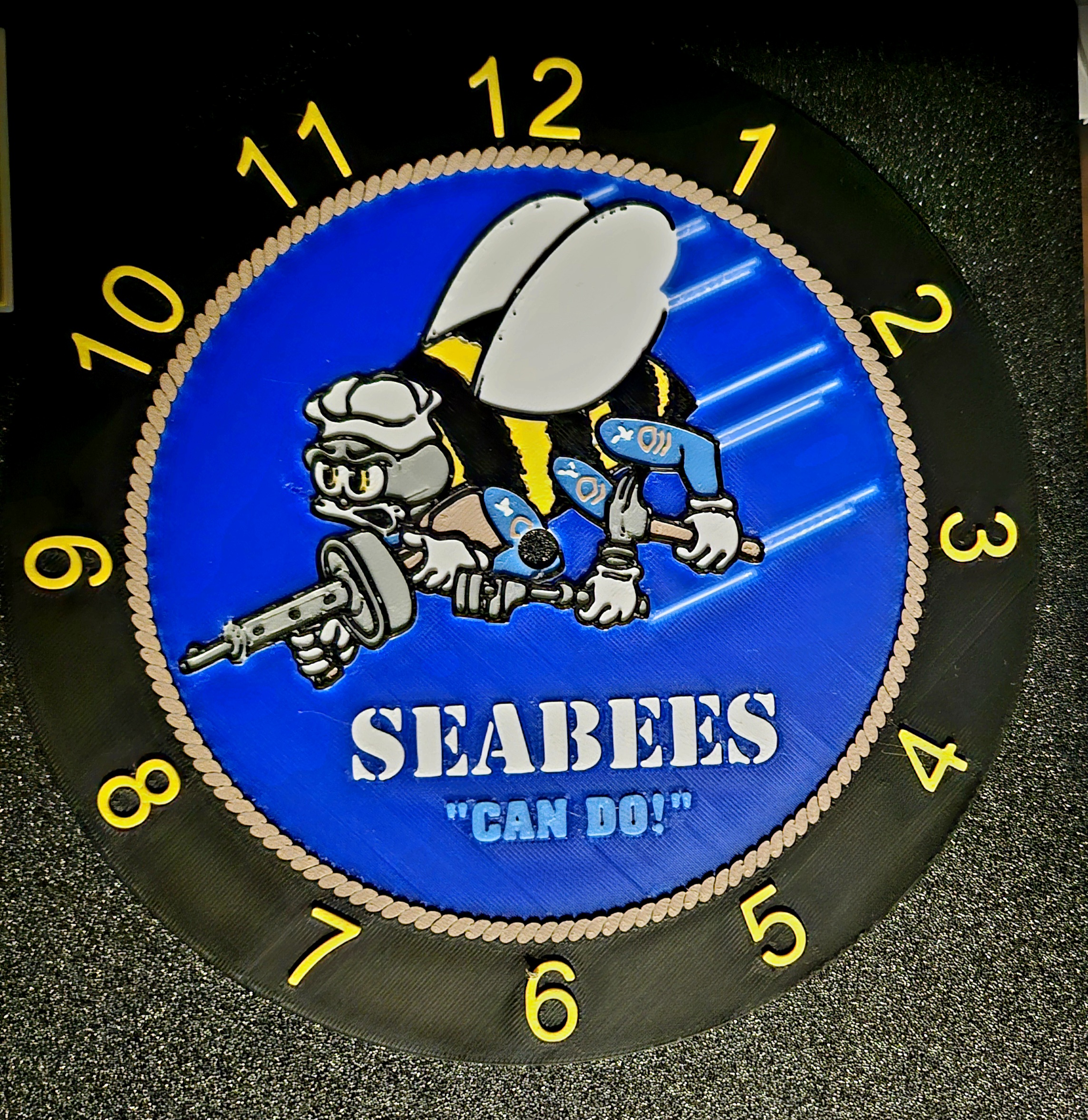 Mặt Đồng Hồ Hải Quân Seabees