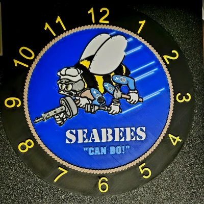 Mặt Đồng Hồ Hải Quân Seabees