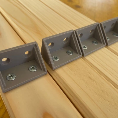 Kệ hoặc Giá đỡ - Ốc vít giấu kín / Fachträger ohne sichtbare Schrauben 25 x 25 x 40