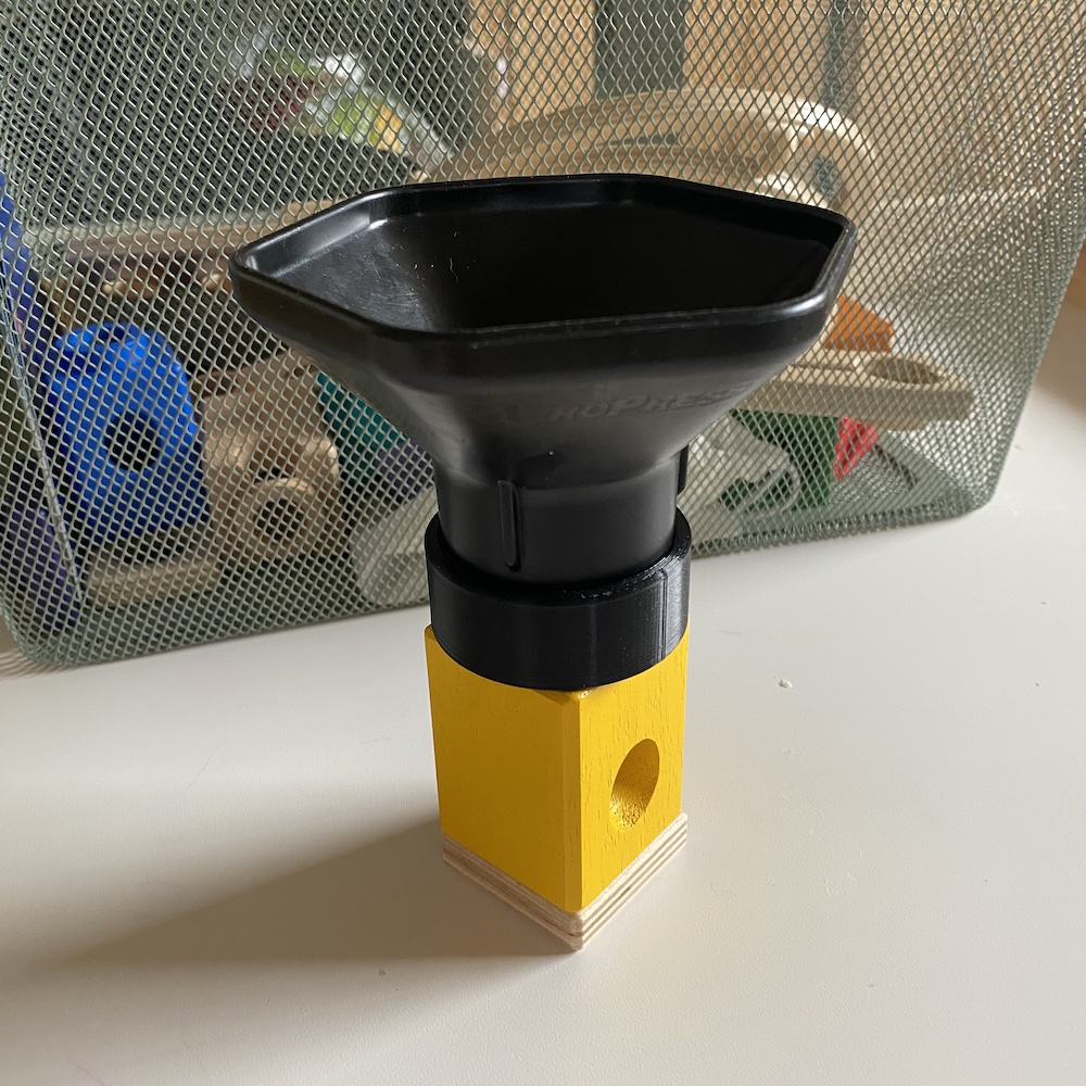 Adapter Phễu AeroPress Cho Quadrilla