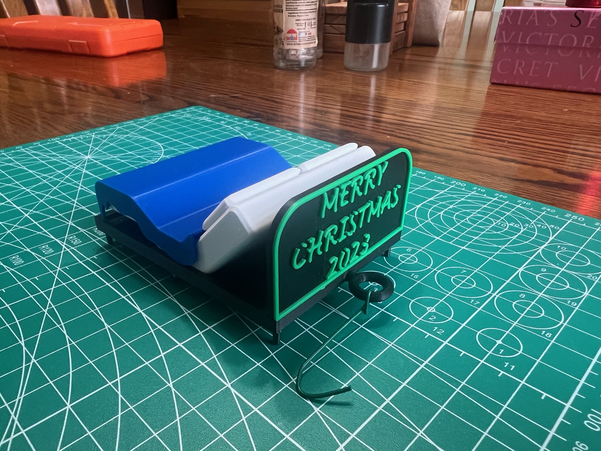 Móc Trang Trí Giáng Sinh Hình Giường Điều Chỉnh Được