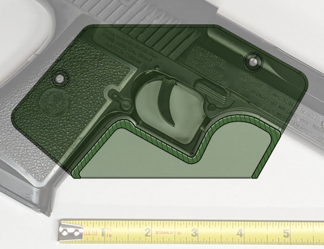 Giá Treo Tường Súng Airsoft Desert Eagle