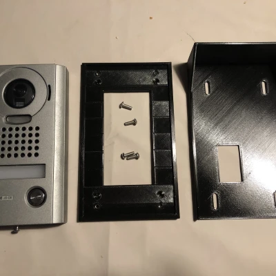 Chân đế nghiêng và che mưa cho Hệ thống chuông cửa có hình AIPHONE