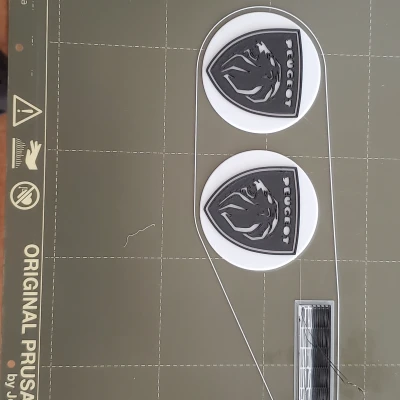 Nắp Logo Mâm Xe Peugeot