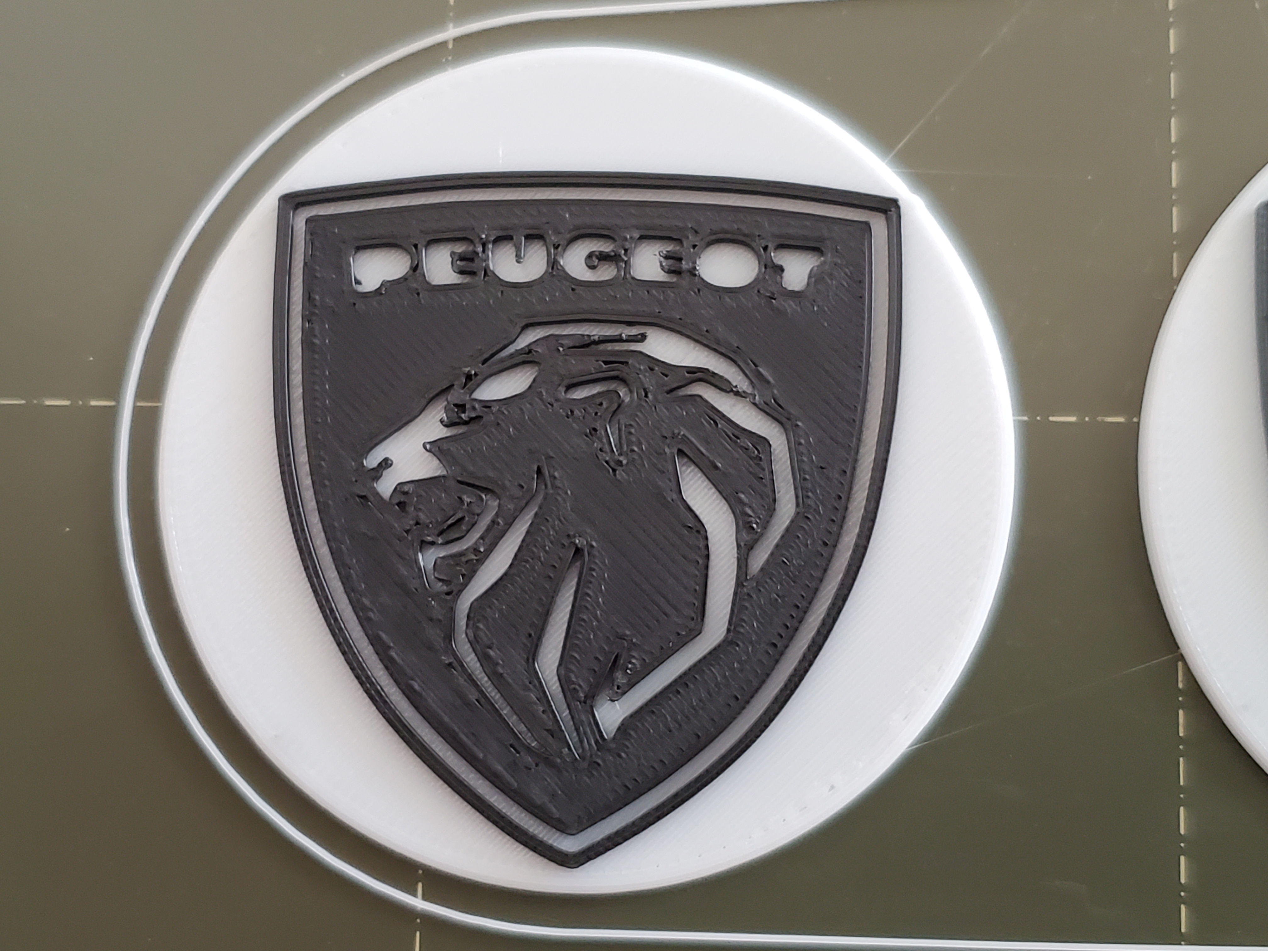 Nắp Logo Mâm Xe Peugeot