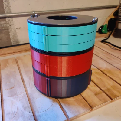 Hộp Đựng Đồ Câu Tái Chế Từ Cuộn Dây