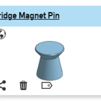 Nam Châm Tủ Lạnh Kiểu Ghim
