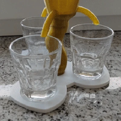 Hộp Rót Bia Ba Người