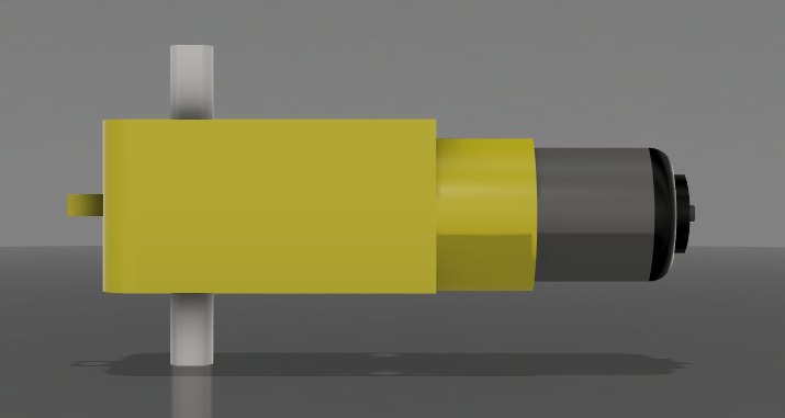 Mô hình 3D Hộp Giảm Tốc Động Cơ CC