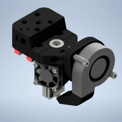 Bộ giữ hotend E3D 6V cho Anet AM8 MGN12