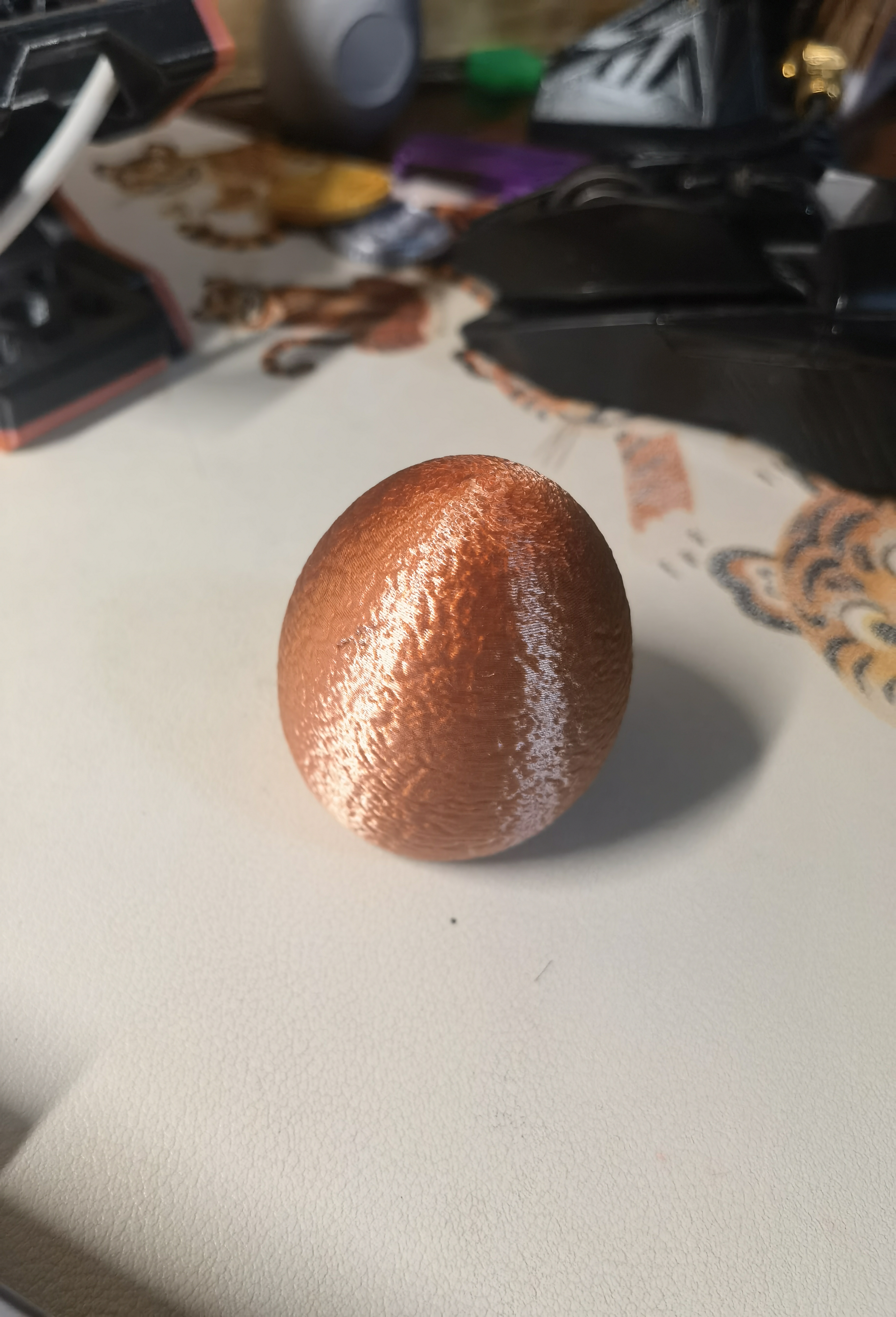 Trứng Rồng Dung Nham - Mô Hình 3D Độc Đáo