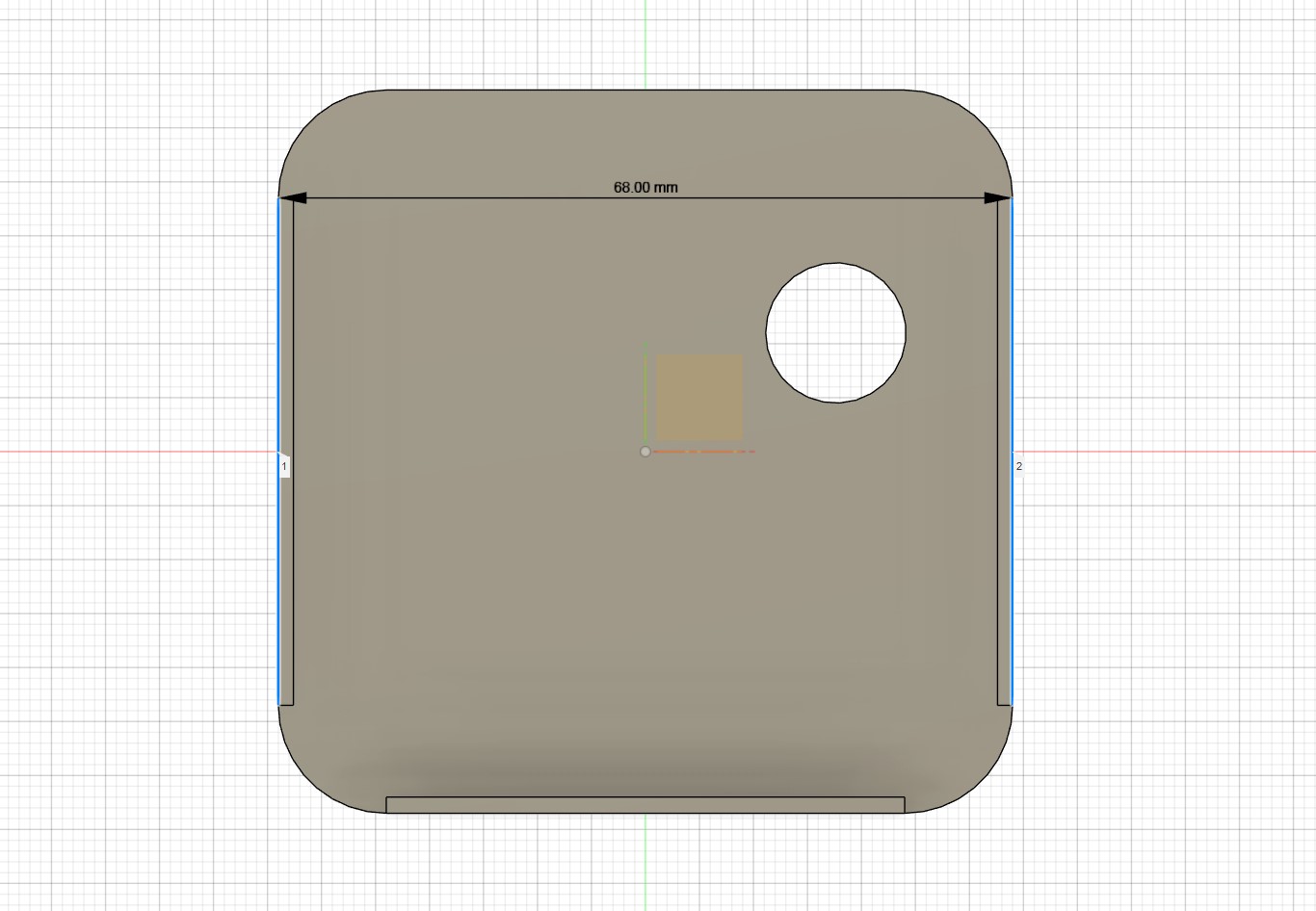 Vỏ trước và sau cho Cảm biến nhiệt độ độ ẩm Tuya WIFI Smart