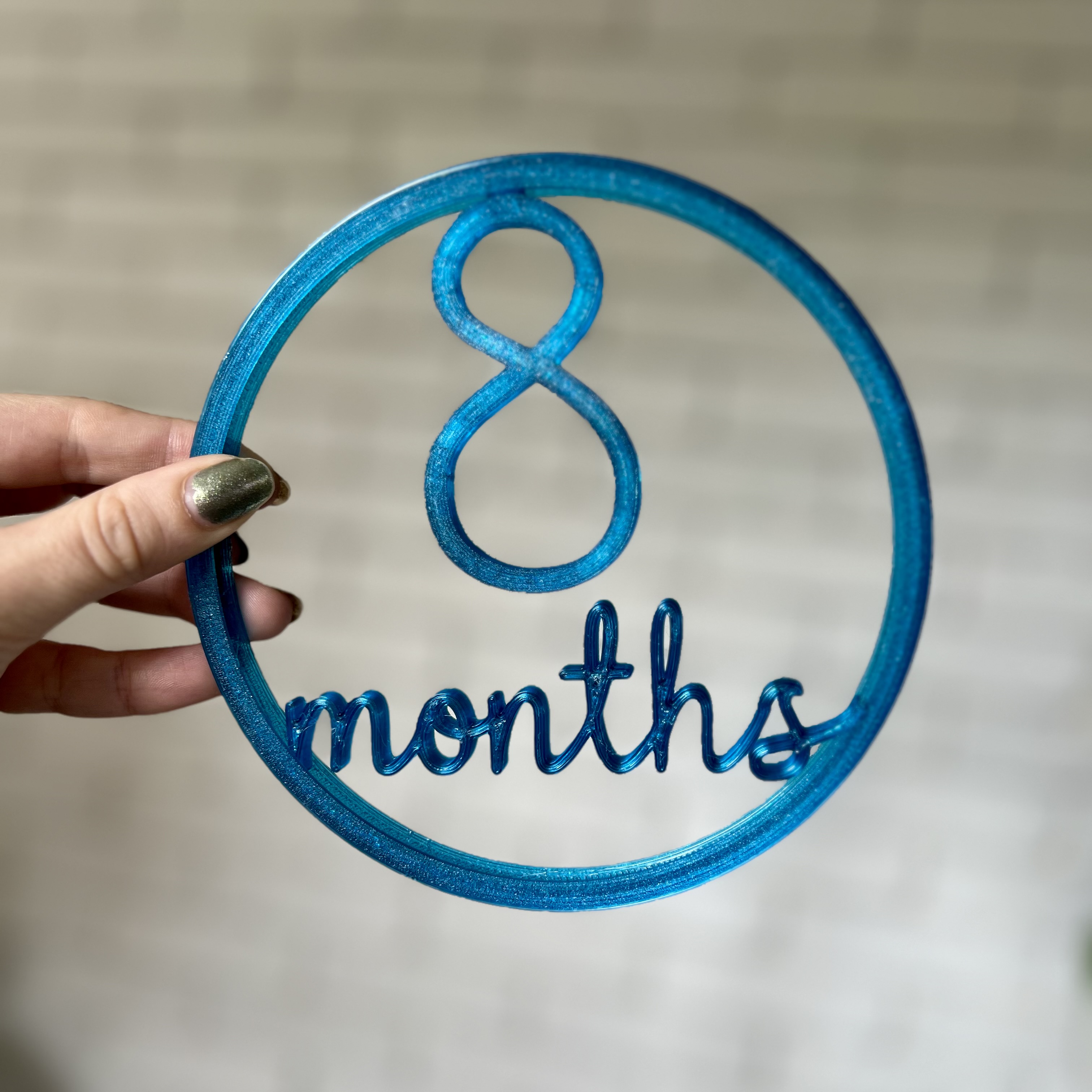 Đồng Hồ Đếm Tuần / Tháng / Năm Tùy Chỉnh