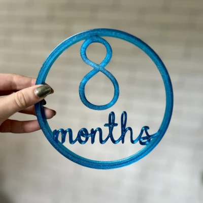 Đồng Hồ Đếm Tuần / Tháng / Năm Tùy Chỉnh