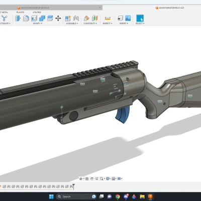 Súng phóng lựu/shotgun airsoft nòng đôi Libra 40mm