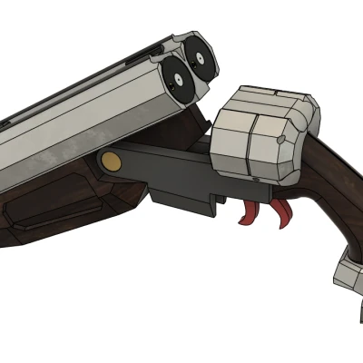 Ống Phóng Lựu Airsoft 40mm "Jury-rigged Boomstick"