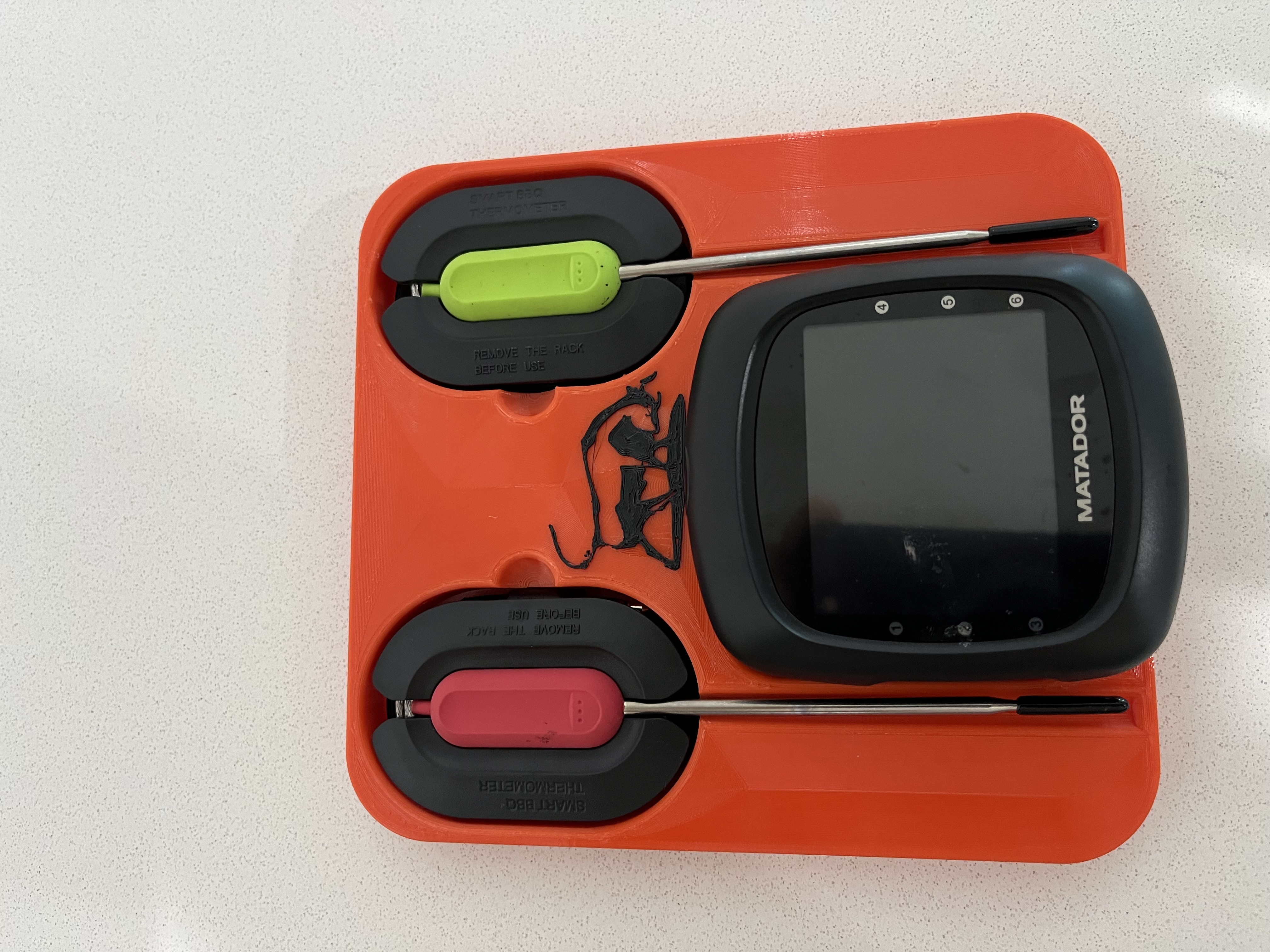 Khay Giữ Nhiệt Kế BBQ Matador Đơn Giản