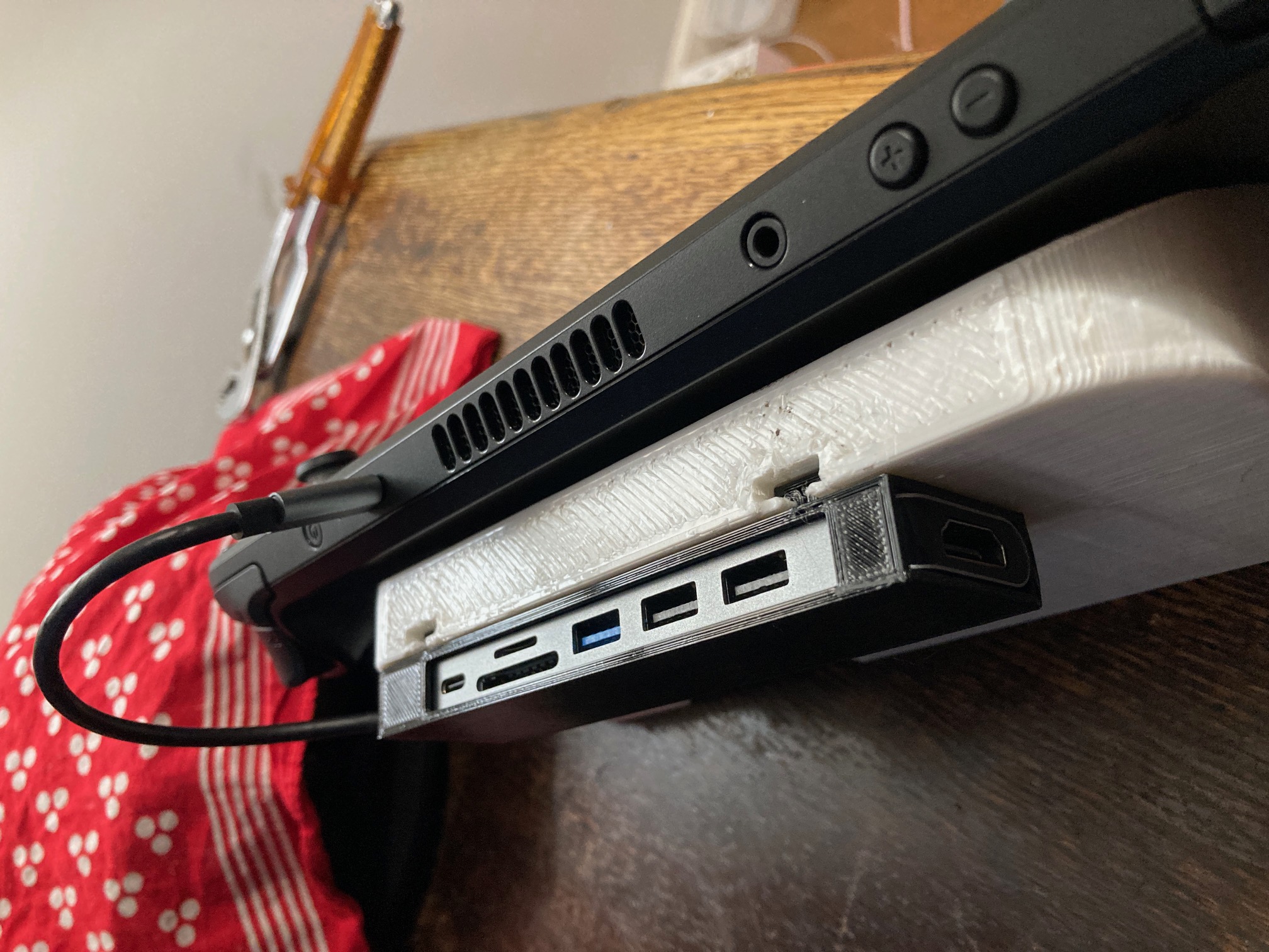 Giá đỡ JESWO USBC Hub NC701 cho Dock Modular