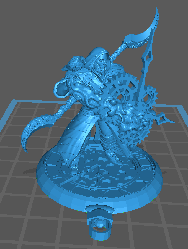 Chonurgy Wizard - Mô hình Pháp sư Thời gian Aasimar In 3D